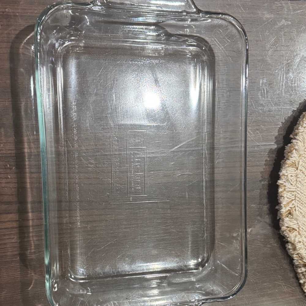 Clear Glass Baking Dish by Anchor Hocking